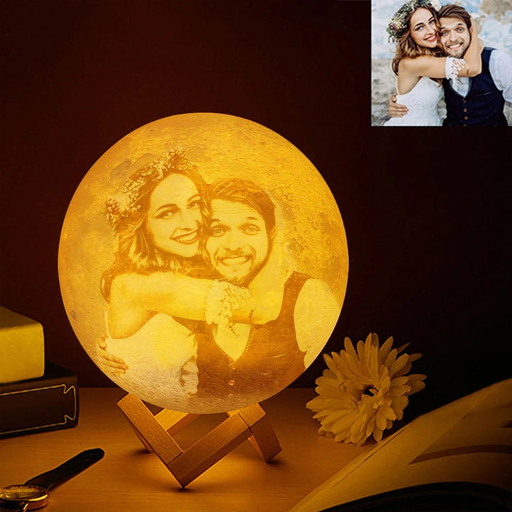3D Printing Moon Lamp